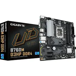 Материнська плата Gigabyte B760M D3HP DDR4 [146929] - мініатюра 2
