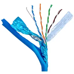 Кабель сетевой GEAR FTP 305 м, cat.5e, CCA(25%), 4 x 2 x 0,51, PVC, indoor, blue (GEC-FTPCCA25051305)