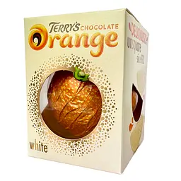 Шоколад білий Terry's Chocolate Orange ball White Апельсинки 147г