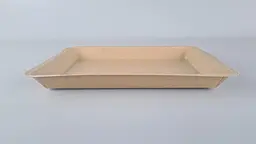 Лоток з харчового картону "KRAFT" 1550мл 300*225*25 (25 шт) - мініатюра 2