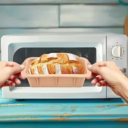 Форма для випікання хліба силіконова 25х11.5х6 см, Kitchen Master Синій 87048 - мініатюра 4