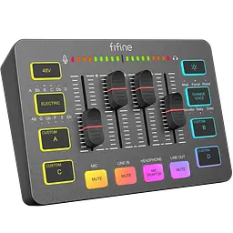 Аудіомікшер FIFINE SC3 / Black - мініатюра 5