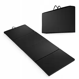 Мат гімнастичний складаний 4FIZJO XL 240 x 120 x 5 см Black (P-5907739319708)