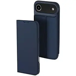 Чохол-книжка Dux Ducis з кишенею для візиток для Apple iPhone 17 Air (6.5) Синій