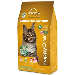 Сухий корм happyOne Premium Sterilized Cat Fresh Meat для стерилізованих кішок зі свіжим м'ясом 10кг