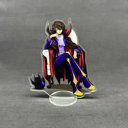Акрилова колекційна фігурка Чібі Chibi Code Geass - Код Гіас: Повсталий Лелуш (Лелуш Ламперуж) 15 см - мініатюра 2