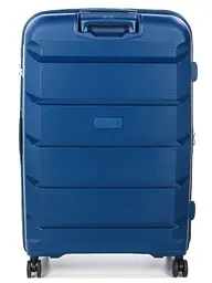Валіза велика L поліпропілен Airtex 646 119л 79,5×52×30см Темно-синій - мініатюра 4