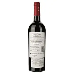 Вино Terre Avare Negroamaro del Salento IGT, червоне, сухе, 0,75 л - мініатюра 2