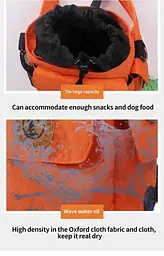 Поясна сумка для вигулу собак Voyager Pet VBT2007 Orange - мініатюра 3