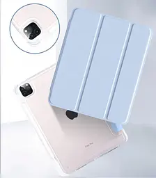 Чохол-книжка Comma Joy PU with Pencil Slot для Apple iPad Pro 11 (2024-2025) Gray [111045] - мініатюра 6