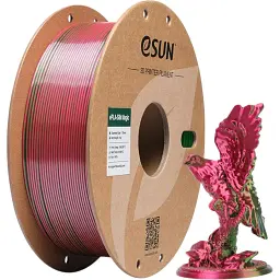 Пластик для 3D-принтера eSUN ePLA-Silk Magic 1кг, 1.75мм, Red Green (EPLA-SILKMAGIC-P175RG1) - мініатюра 5