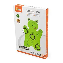 Ігровий набір Viga Toys Жабеня з кільцями (50661) - мініатюра 2