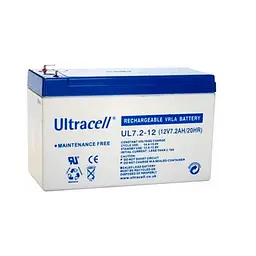 Акумуляторна батарея Ultracell UL7.2-12 AGM 12V 7.2Ah
