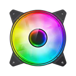 Кулер до корпусу Gamemax FN-12Rainbow-Q-Infinity - мініатюра 2