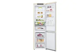 Холодильник із нижньою морозильною камерою LG GW-B509SEJM Бежевий (GW-B509SEJM) - мініатюра 2