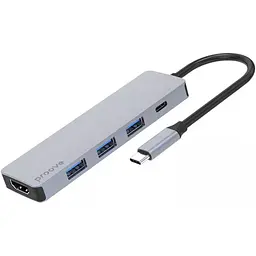 USB-хаб Proove Iron Link 5-in-1 (HBIL00010604) [157992]
