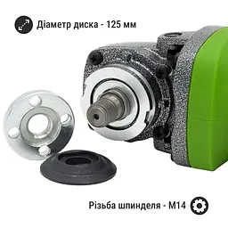 Акумуляторна болгарка Procraft PWA220 (1 акб 4 Аг) - мініатюра 4