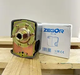 Реле тиску SK-5B Zegor з накидною гайкою 1,4-2,8 бар 30412 - мініатюра 9