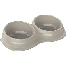 Миска для домашніх тварин Georplast Wave Double 29.5x16x6.5 см 2x340 мл в асортименті - мініатюра 3