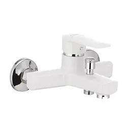 Змішувач для ванни Plamix Oscar-009 white PM0025 Білий