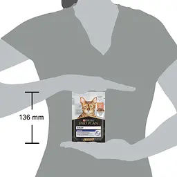 Вологий корм для домашніх дорослих котів Purina Pro Plan Adult Indoor з лососем 85 г (12457618) - мініатюра 5