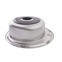 Кухонна мийка Kroner KRP Satin - 490 (0,6 мм) (CV022764) - мініатюра 3