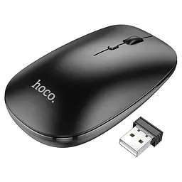 Миша бездротова Hoco GM15 Art Bluetooth + 2.4G Чорний