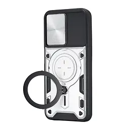 Чохол Full Protection JS Magnetic Samsung A14 4G (A145)/A14 5G (A146) Silvery - мініатюра 3