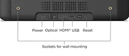 Саундбар Roku з вбудованою смарт приставкою - Streambar 9102 - сматрTV, Apple TV, Bluetooth, WiFi, YouTube, Netflix - мініатюра 4