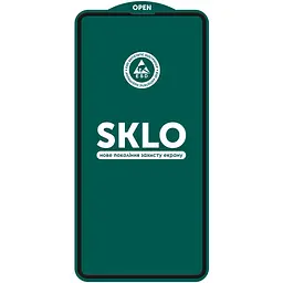 Захисне скло SKLO 5D (тех.пак) для Apple iPhone 16 Pro Max (6.9) Чорний