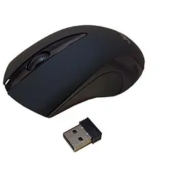 Бездротова комп'ютерна миша чорна з оптичним сенсором JEDEL W120 1000dpi