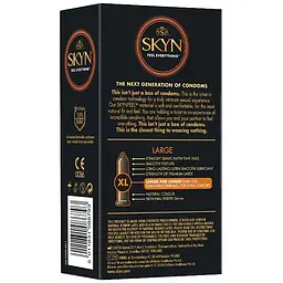 Презервативи безлатексні Skyn Large XL (10 шт.) - мініатюра 2
