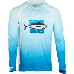 Реглан Favorite Hooded Jersey Tuna 3XL Блакитний