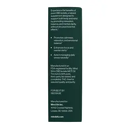 Ізольований канабідіол (CBD) без THC 1000 мг - 10 мл - мініатюра 3