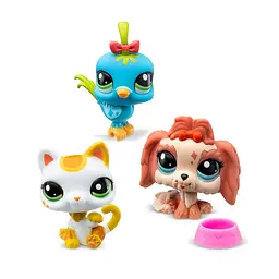 Ігровий набір Настрій міста Littlest Pet Shop 00551 аксесуари та 3 фігурки - мініатюра 2