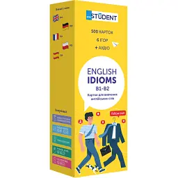 Картки для вивчення англійської мови English Student. English Idioms B1-B2