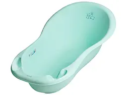 Ванна дитяча Tega Baby зі зливом Bunny 102 см mint