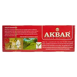 Чорний чай Akbar Black Tea пакетований 200 г (100 x 2 г) - мініатюра 5