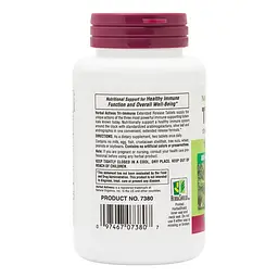 Натуральна добавка Natures Plus Herbal Actives Tri-Immune, 60 таблеток - мініатюра 3