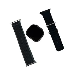 Смарт-годинник HK 10 Ultra 3 IP67+Amoled All Black - мініатюра 6