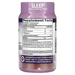 Мелатонін для сну Nature's Truth Sleep Melatonin 5 мг 60 жув цук ягідний - мініатюра 2