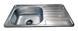 Кухонна мийка Romzha Milana Satin RO48493, Сірий - мініатюра 3