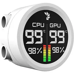 СВО Aerocool Abyss L360R Digi White (ACLA-AD36117.21) - мініатюра 3