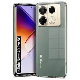Силіконовий чохол BeCover для Infinix Note 40 Pro (X6851) Transparancy (711180) - мініатюра 2