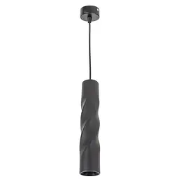 Люстра підвісна Brille тубус LED 5W WW BK (AL-702S/1)