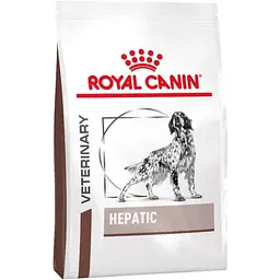 Сухий повнораціонний дієтичний корм для собак Royal Canin Veterinary Hepatic Dog призначений для підтримання функції печінки при хронічній печінковій недостатності та для зниження накопичення міді у печінці 7 кг