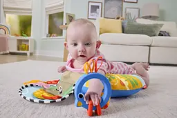 Подушка для гри на животику Fisher-Price Лагідний ведмедик (JHB44) - мініатюра 4