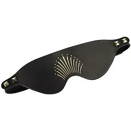 Маска на очі Zalo Blindfolds Black розкішна чорна - мініатюра 2