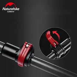 Трекінгова палиця Naturehike ST10 NH19S010-T 120 см блакитна - мініатюра 3