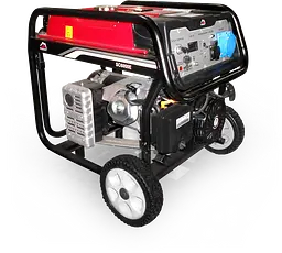 Генераторна установка SC6000E-II 1ф 5,0кВт, ел.старт, бак-25л, колеса